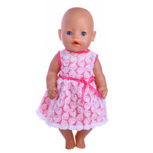 Load image into Gallery viewer, Doll Clothes 15 Styles T-Shirt+Skirt/Pants Unicorn Dress Fit 18 Inch American Doll&amp;43 Cm Baby Doll For Our Generation Girl`s Toy