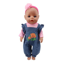 Load image into Gallery viewer, Doll Clothes 15 Styles T-Shirt+Skirt/Pants Unicorn Dress Fit 18 Inch American Doll&amp;43 Cm Baby Doll For Our Generation Girl`s Toy