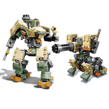 Load image into Gallery viewer, 2019 Compatible Overwatchingly Games Bastion Mecha D.Va &amp; Reinhardt Set Building Blocks Bricks Toys Figures For Kid Gift 75974