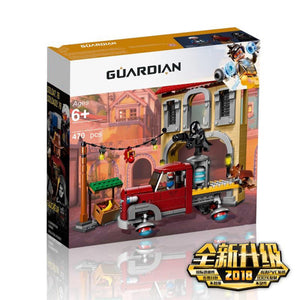 2019 Compatible Overwatchingly Games Bastion Mecha D.Va & Reinhardt Set Building Blocks Bricks Toys Figures For Kid Gift 75974