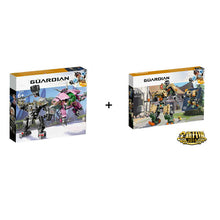 Load image into Gallery viewer, 2019 Compatible Overwatchingly Games Bastion Mecha D.Va &amp; Reinhardt Set Building Blocks Bricks Toys Figures For Kid Gift 75974
